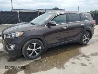2016 Kia Sorento EX with VIN 5XYPH4A58GG152525, listed as a Copart auction lot 65848175 with 130,058 mi miles and Clean title. Bid and sale history available at DreamBid. Image 1.