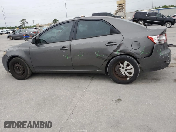 2013 Kia Forte EX with VIN KNAFU4A22D5696906, listed as a Copart auction lot 53113295 with 235,994 mi miles and Salvage Title. Bid and sale history available at carsss.com. Image 2.