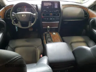 2022 Nissan Armada SL with VIN JN8AY2BCXN9160247, listed as a Copart auction lot 63918244 with 50,625 mi miles and Salvage Title. Bid and sale history available at carsss.com. Image 8.