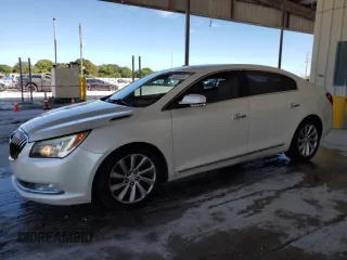 2014 Buick LaCrosse Leather with VIN 1G4GB5G35EF169288, listed as a Copart auction lot 46922035 with 115,732 mi miles and Salvage Title. Bid and sale history available at carsss.com. Image 1.