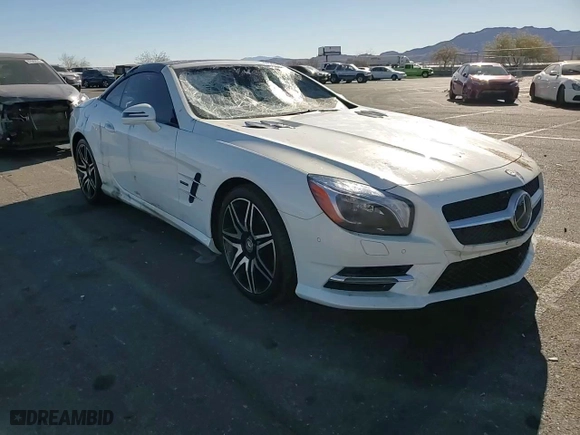 2015 Mercedes-Benz SL-Class SL 550 with VIN WDDJK7DA9FF033102, listed as a Copart auction lot 87825645 with 28,282 mi miles and Salvage Title. Bid and sale history available at carsss.com. Image 10.