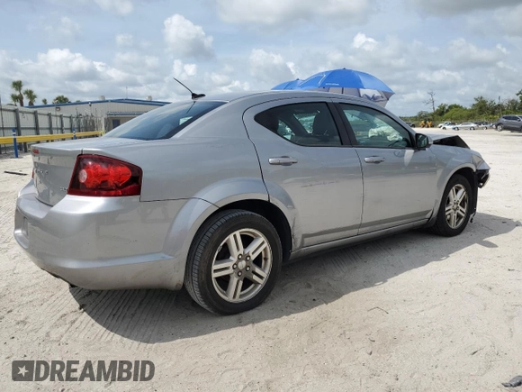 2013 Dodge Avenger SXT with VIN 1C3CDZCB4DN689363, listed as a Copart auction lot 58935055 with 141,536 mi miles and Salvage title. Bid and sale history available at DreamBid. Image 3.