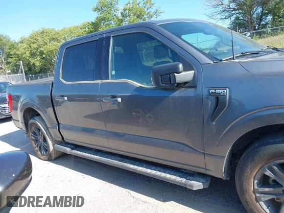 2023 Ford F-150 XL with VIN 1FTEW1C5XPFC27818, listed as a IAAI auction lot 42725090 with 46,685 mi miles and . Bid and sale history available at DreamBid. Image 13.