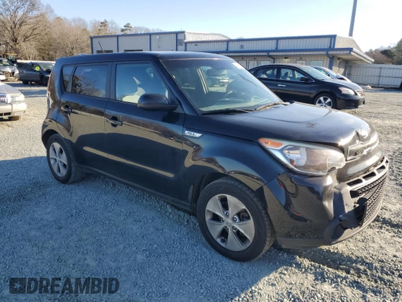 2016 Kia Soul with VIN KNDJN2A20G7301354, listed as a Copart auction lot 43133965 with 139,234 mi miles and Salvage Title. Bid and sale history available at carsss.com. Image 4.