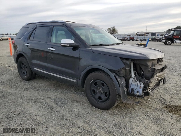 2016 Ford Explorer Platinum with VIN 1FM5K8HTXGGC72419, listed as a Copart auction lot 47393605 with 123,144 mi miles and Salvage Title. Bid and sale history available at carsss.com. Image 4.