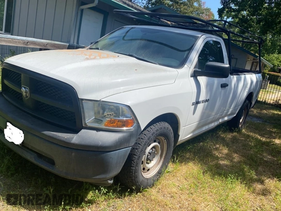 2012 Ram 1500 ST with VIN 3C6JD6DK0CG231253, listed as a Copart auction lot 54628955 with 194,864 mi miles and Clean title. Bid and sale history available at DreamBid. Image 2.