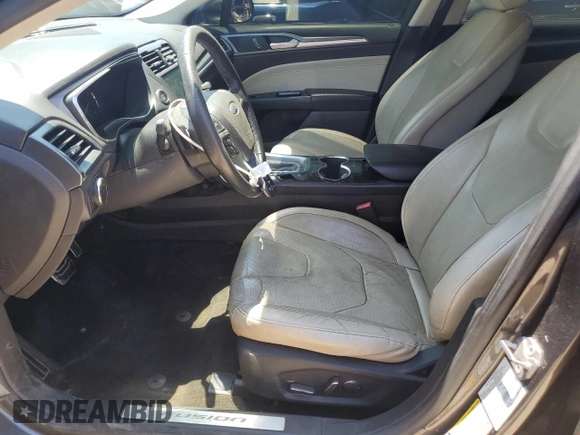 2016 Ford Fusion Titanium with VIN 3FA6P0K9XGR109499, listed as a Copart auction lot 61858445 with 192,272 mi miles and Clean title. Bid and sale history available at DreamBid. Image 7.