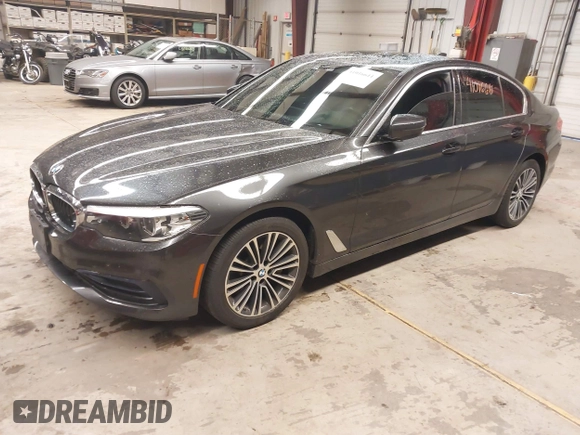 2019 BMW 5 Series 540i xDrive with VIN WBAJE7C53KWW12941, listed as a IAAI auction lot 41016611 with 77,499 mi miles and . Bid and sale history available at DreamBid. Image 18.