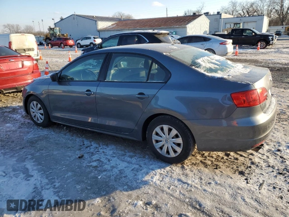 2014 Volkswagen Jetta Sedan S with VIN 3VW1K7AJ1EM382250, listed as a Copart auction lot 42019565 with 0 mi miles and Clean Title. Bid and sale history available at carsss.com. Image 2.