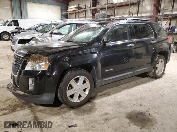 2011 GMC Terrain SLT-1 with VIN 2CTFLVECXB6283717, listed as a Copart auction lot 87420634 with 131,065 mi miles and Salvage Title. Bid and sale history available at carsss.com. Image 1.