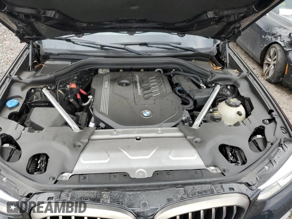 2020 BMW X4 M40i with VIN 5UX2V5C08L9D35107, listed as a Copart auction lot 38606224 with 2,551 mi miles. Bid and sale history available at carsss.com. Image 12.