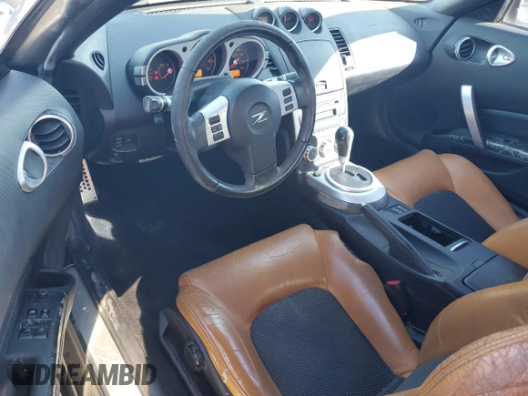 2008 Nissan 350Z Enthusiast with VIN JN1BZ36A98M852774, listed as a Copart auction lot 82918424 with Not Provided miles and Clean Title. Bid and sale history available at DreamBid. Image 8.
