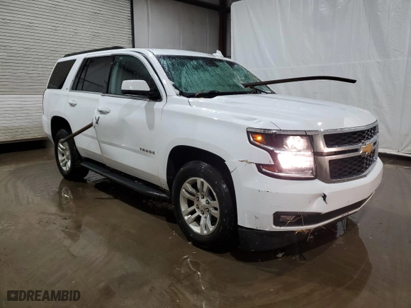 2019 Chevrolet Tahoe LT with VIN 1GNSKBKC3KR307481, listed as a Copart auction lot 82666844 with 106,309 mi miles and Salvage Title. Bid and sale history available at carsss.com. Image 4.