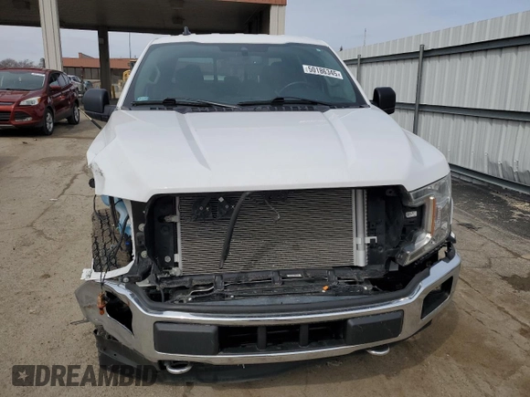 2020 Ford F-150 XL with VIN 1FTEW1EP1LKF36366, listed as a Copart auction lot 50186345 with 44,947 mi miles and Salvage Title. Bid and sale history available at DreamBid. Image 5.