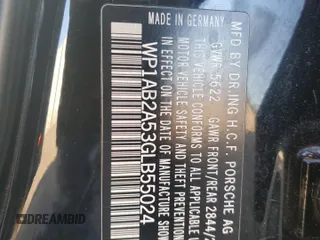 2016 Porsche Macan S with VIN WP1AB2A53GLB55024, listed as a Copart auction lot 42554755 with 152,098 mi miles and Clean Title. Bid and sale history available at DreamBid. Image 13.
