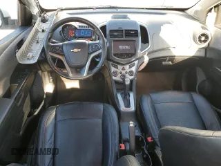 2014 Chevrolet Sonic LTZ with VIN 1G1JE5SH8E4118134, listed as a Copart auction lot 86915364 with 116,484 mi miles and Salvage Title. Bid and sale history available at carsss.com. Image 8.