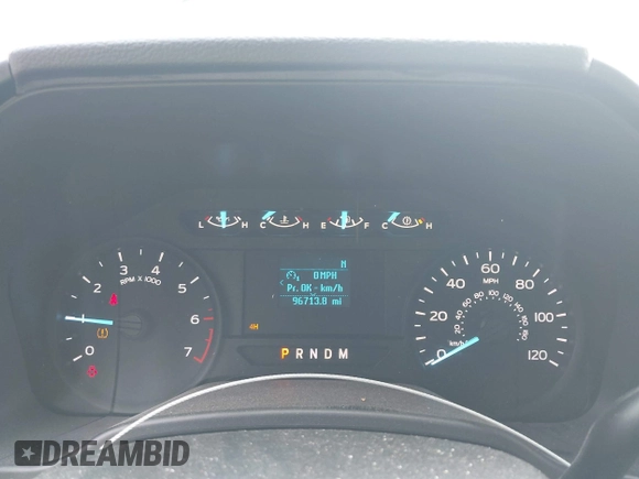 2019 Ford F-150 XL with VIN 1FTFX1E52KKD85097, listed as a IAAI auction lot 41479169 with 96,713 mi miles and . Bid and sale history available at DreamBid. Image 7.