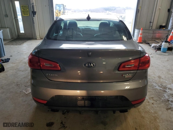 2015 Kia Forte Koup SX with VIN KNAFZ6A33F5380374, listed as a Copart auction lot 86721144 with 74045 miles and Non Repairable. Bid and sale history available at carsss.com. Image 6.