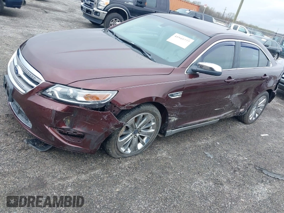 2010 Ford Taurus Limited with VIN 1FAHP2FW6AG144074, listed as a IAAI auction lot 41945777 with 135,096 mi miles. Bid and sale history available at carsss.com. Image 2.