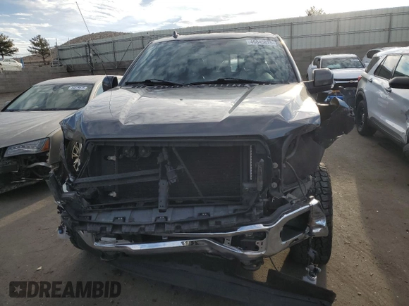 2018 Ford F-150 XL with VIN 1FTEW1EP0JKE59776, listed as a Copart auction lot 46845825 with 107,567 mi miles and Salvage Title. Bid and sale history available at carsss.com. Image 5.