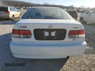 1999 Honda Civic DX with VIN 1HGEJ6120XL031958, listed as a Copart auction lot 42166565 with 69,457 mi miles and Clean Title. Bid and sale history available at carsss.com. Image 6.