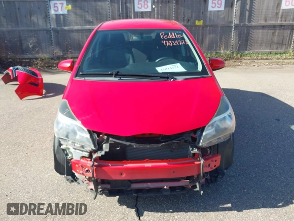 2015 Toyota Yaris L with VIN VNKKTUD38FA033446, listed as a IAAI auction lot 42014271 with 14,564 mi miles. Bid and sale history available at carsss.com. Image 13.