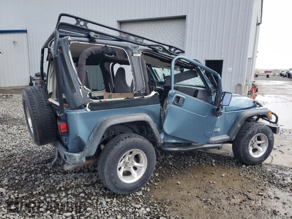 1998 Jeep Wrangler Sport z VIN 1J4FY19S8WP788484, wystawiony jako Copart lot #50835275 z przebiegiem Nie podano mil oraz Szkoda całkowita • Salvage title. Historia ofert i sprzedaży dostępna na DreamBid. Obrazek 3.
