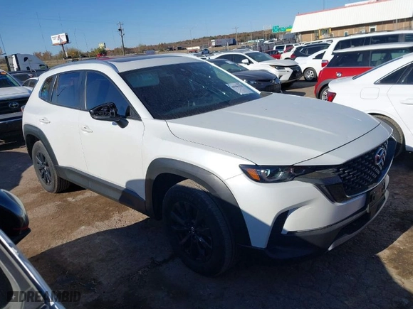 2024 Mazda CX-50 2.5 S Premium Package with VIN 7MMVABDM0RN156681, listed as a IAAI auction lot 40986320 with 21,547 mi miles. Bid and sale history available at carsss.com. Image 13.