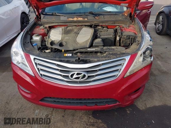 2013 Hyundai Azera z VIN KMHFG4JG4DA250183, wystawiony jako IAAI lot #42511640 z przebiegiem 203 868 mil mil oraz . Historia ofert i sprzedaży dostępna na DreamBid. Obrazek 10.
