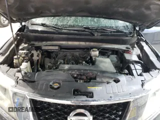 2014 Nissan Pathfinder Platinum with VIN 5N1AR2MM4EC603036, listed as a Copart auction lot 53446195 with 204,764 mi miles and Salvage Title. Bid and sale history available at carsss.com. Image 12.