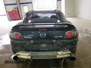 2004 Mazda RX-8 with VIN JM1FE173X40123456, listed as a Copart auction lot 45000725 with Not Provided miles and Clean Title. Bid and sale history available at DreamBid. Image 6.