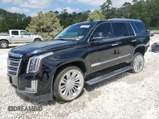 2016 Cadillac Escalade Platinum z VIN 1GYS4DKJ0GR165640, wystawiony jako Copart lot #52453805 z przebiegiem 103 086 mil mil oraz Szkoda całkowita • Salvage title. Historia ofert i sprzedaży dostępna na DreamBid. Obrazek 1.