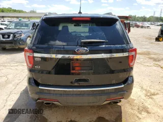 2018 Ford Explorer XLT with VIN 1FM5K7D82JGB94480, listed as a Copart auction lot 55588825 with 98,901 mi miles and Salvage title. Bid and sale history available at DreamBid. Image 6.