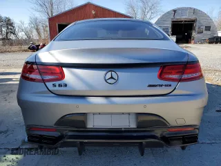 2015 Mercedes-Benz S-Class S 63 AMG with VIN WDDXJ7JB3FA001561, listed as a Copart auction lot 50387925 with 37,106 mi miles and Salvage Title. Bid and sale history available at carsss.com. Image 6.