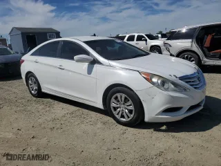 2013 Hyundai Sonata GLS with VIN 5NPEB4AC4DH562542, listed as a Copart auction lot 52831035 with 183,870 mi miles and Clean Title. Bid and sale history available at carsss.com. Image 4.