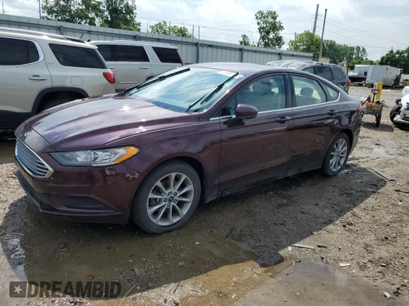 2017 Ford Fusion SE with VIN 3FA6P0HD1HR366600, listed as a Copart auction lot 63551935 with 131,825 mi miles and Clean title. Bid and sale history available at DreamBid. Image 1.