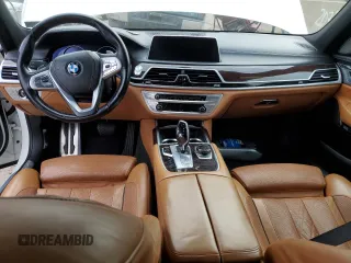 2016 BMW 7 Series 750i xDrive with VIN WBA7F2C59GG419785, listed as a Copart auction lot 72861392 with 0 mi miles. Bid and sale history available at carsss.com. Image 8.
