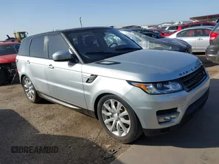 2016 Land Rover Range Rover Sport V6 HSE with VIN SALWR2VF7GA546221, listed as a IAAI auction lot 41804871 with 116,725 mi miles. Bid and sale history available at carsss.com. Image 1.