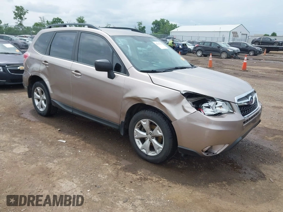 2015 Subaru Forester 2.5i z VIN JF2SJABC3FH437635, wystawiony jako IAAI lot #42515132 z przebiegiem 217 398 mil mil oraz . Historia ofert i sprzedaży dostępna na DreamBid. Obrazek 1.