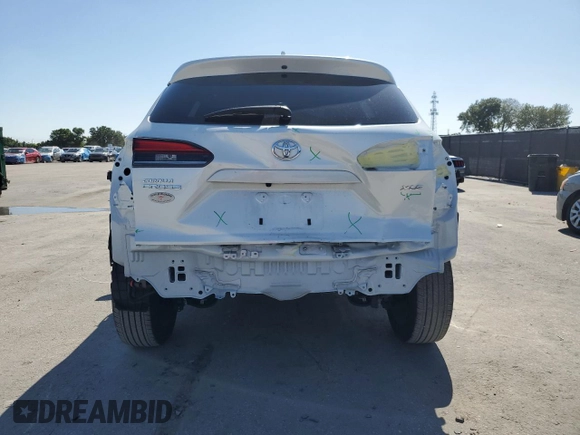 2023 Toyota Corolla Cross XLE с VIN 7MUDAAAG2PV070208, выставлен на аукционе Copart как лот 52105375 с пробегом 20 643 миль миль и Списание • Salvage title. История ставок и продаж доступна на DreamBid. Изображение 6.