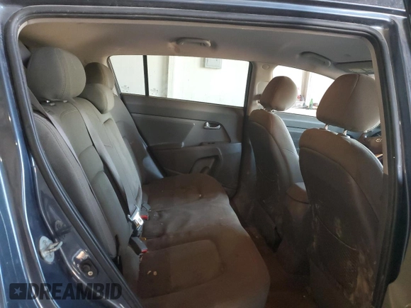 2012 Kia Sportage LX with VIN KNDPB3A25C7267964, listed as a Copart auction lot 47640285 with 188,724 mi miles and Salvage title. Bid and sale history available at DreamBid. Image 11.