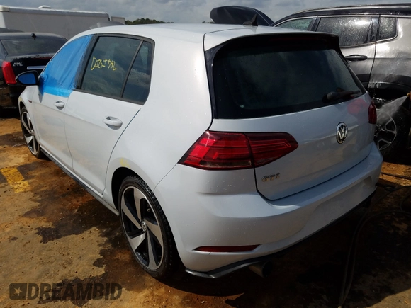 2018 Volkswagen Golf GTI S with VIN 3VW547AU9JM254354, listed as a Copart auction lot 50271970 with 0 mi miles. Bid and sale history available at carsss.com. Image 3.
