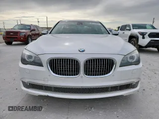 2012 BMW 7 Series 750Li xDrive with VIN WBAKC8C5XCC436134, listed as a Copart auction lot 63144905 with 64,282 mi miles and Salvage title. Bid and sale history available at DreamBid. Image 5.