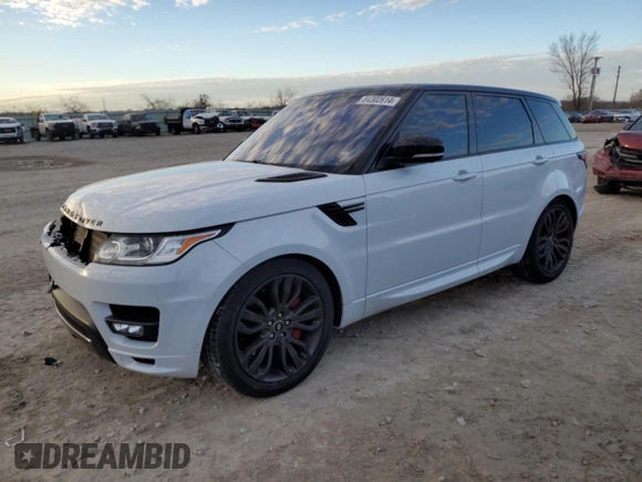 2017 Land Rover Range Rover Sport HSE Dynamic with VIN SALWV2FV9HA686404, listed as a Copart auction lot 84302614 with 100,855 mi miles and Salvage Title. Bid and sale history available at carsss.com. Image 1.