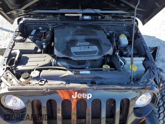 2012 Jeep Wrangler Sport with VIN 1C4AJWAG4CL227968, listed as a Copart auction lot 45925685 with 134,755 mi miles and Salvage title. Bid and sale history available at DreamBid. Image 12.