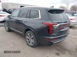 2022 Cadillac XT6 Premium Luxury with VIN 1GYKPDRS3NZ135129, listed as a IAAI auction lot 41789037 with 25,607 mi miles. Bid and sale history available at carsss.com. Image 3.