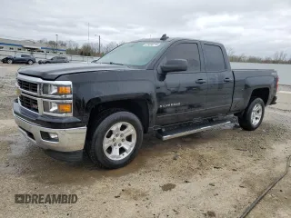 2015 Chevrolet Silverado 1500 LT with VIN 1GCVKREC1FZ252786, listed as a Copart auction lot 51010715 with 153,515 mi miles and Non Repairable. Bid and sale history available at DreamBid. Image 1.