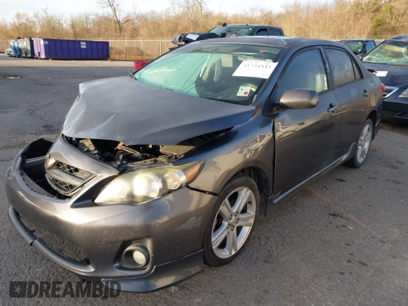 2013 Toyota Corolla L with VIN 5YFBU4EE8DP172328, listed as a IAAI auction lot 41734533 with 156,512 mi miles. Bid and sale history available at carsss.com. Image 17.