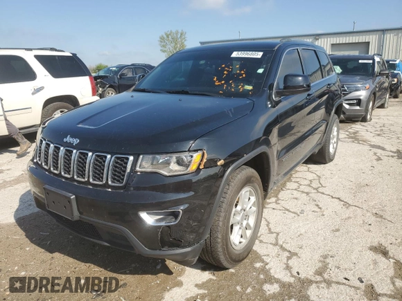 2020 Jeep Grand Cherokee Altitude with VIN 1C4RJFAG7LC209371, listed as a Copart auction lot 53996805 with 52,584 mi miles and Salvage Title. Bid and sale history available at carsss.com. Image 1.