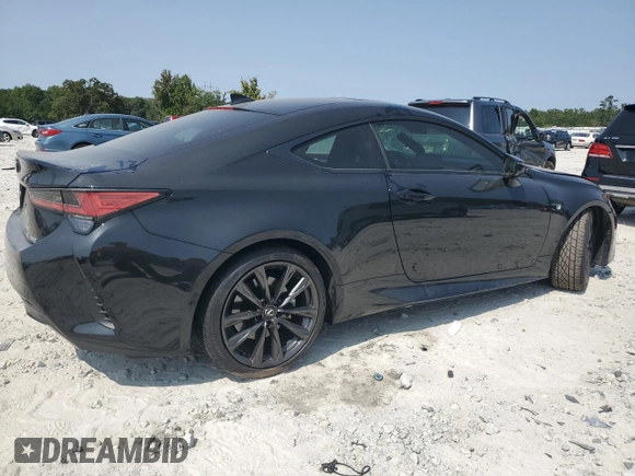 2024 Lexus RC with VIN JTHGZ5BC6R5027517, listed as a Copart auction lot 71104694 with 3,788 mi miles and Salvage Title. Bid and sale history available at carsss.com. Image 3.